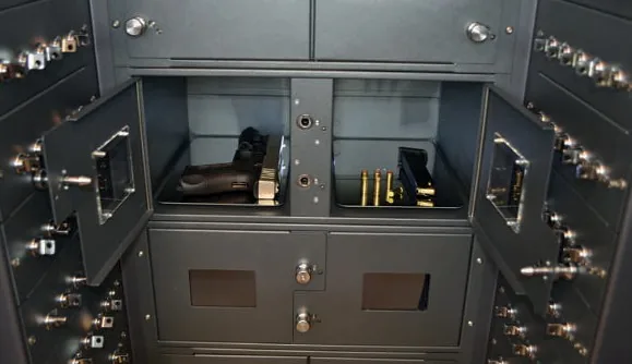 Closed weapon compartments