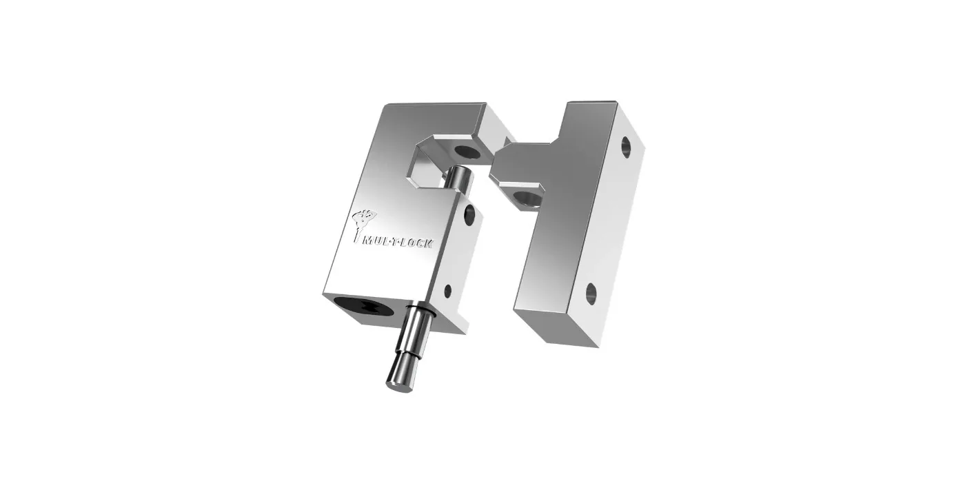 HaspLock: hasp and lock in one unit