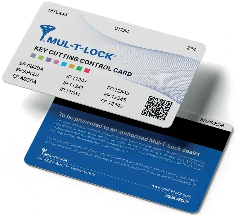 The key card