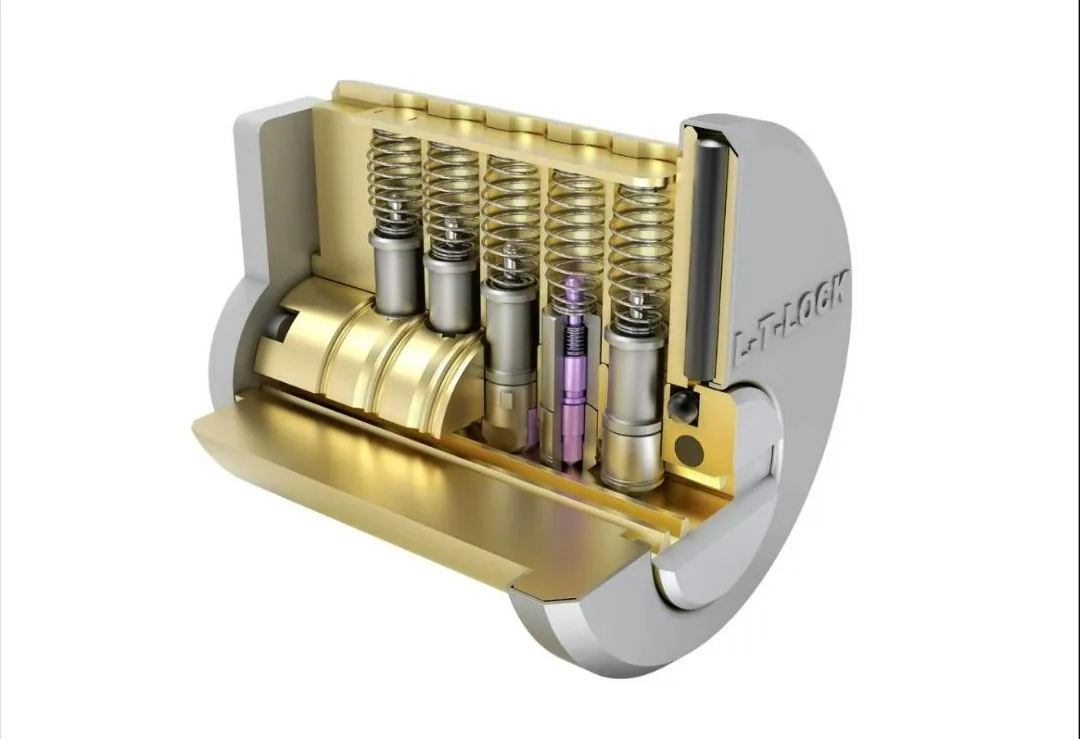 Cross-section of the MTL 400 cylinder with the telescopic pins