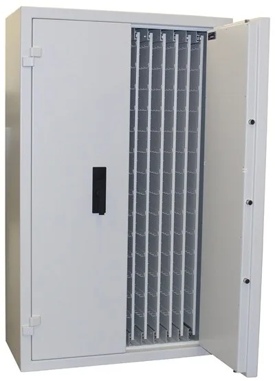 Key cabinet with pull-out panels